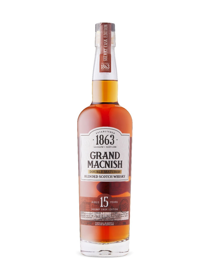 Grand MacNish 15 Year Double Matured Sherry Cask Scotch Whisky