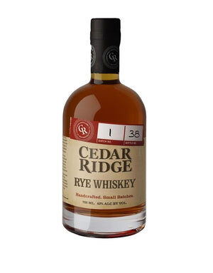 Cedar ridge Rye Whiskey - CaskCartel.com