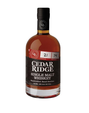 Cedar Ridge Single Malt Whiskey - CaskCartel.com