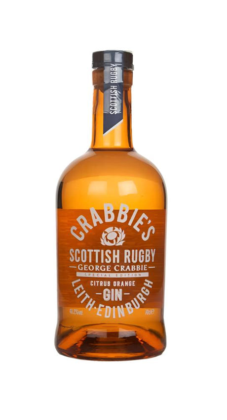 Crabbie's Scottish Rugby Citrus Orange Gin | 700ML at CaskCartel.com