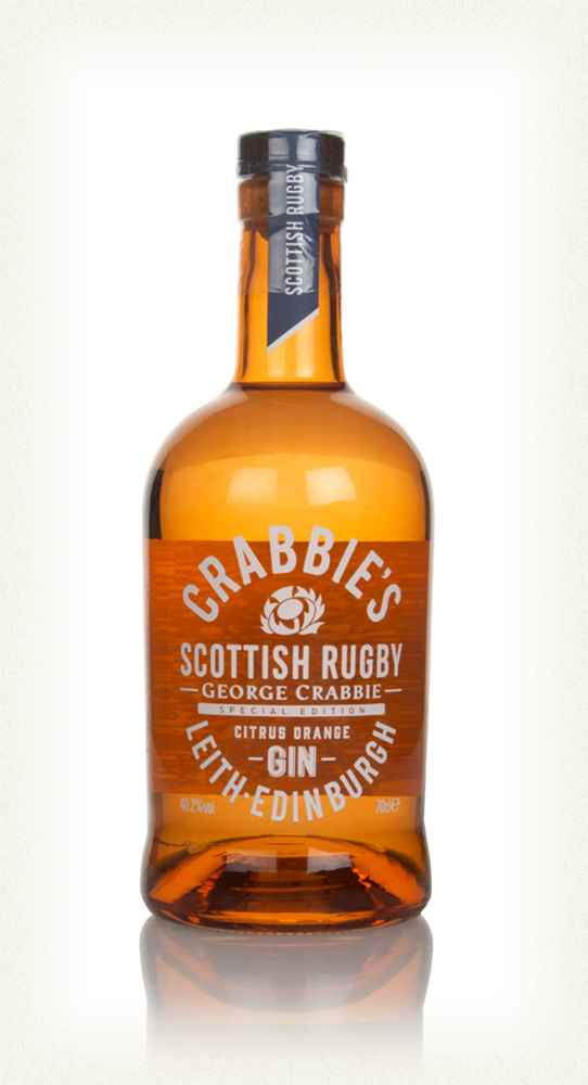 Crabbie's Scottish Rugby Citrus Orange Gin | 700ML