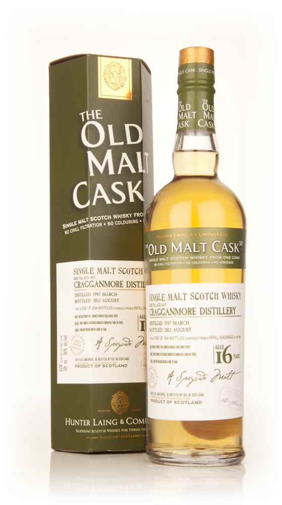 Cragganmore 16 Year Old 1997 (cask 9931) - Old Malt Cask (Hunter Laing) Scotch Whisky | 700ML at CaskCartel.com