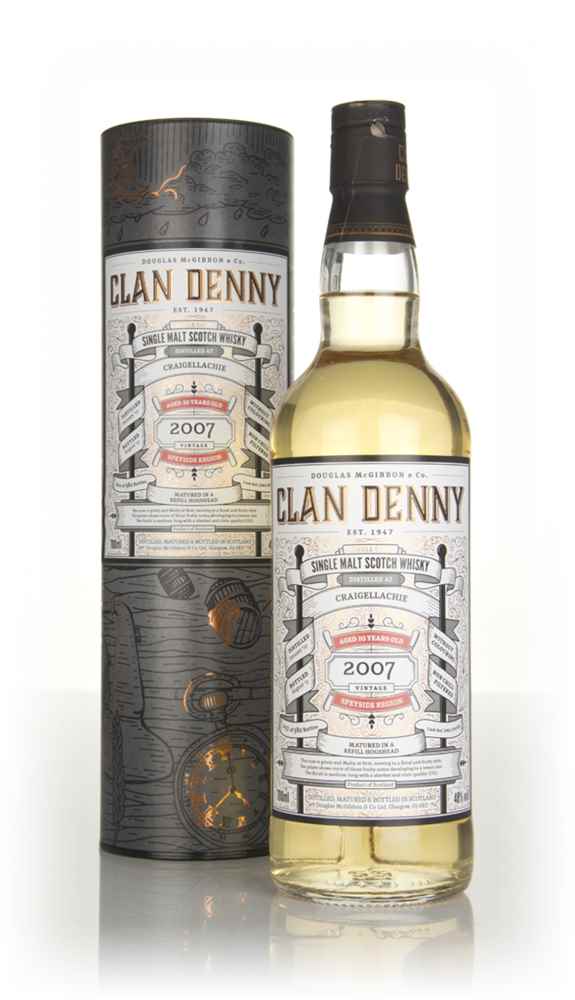 Craigellachie 2007 Vintage (B.2017) 10 Year Old The Clan Denny Scotch Whisky | 700ML at CaskCartel.com