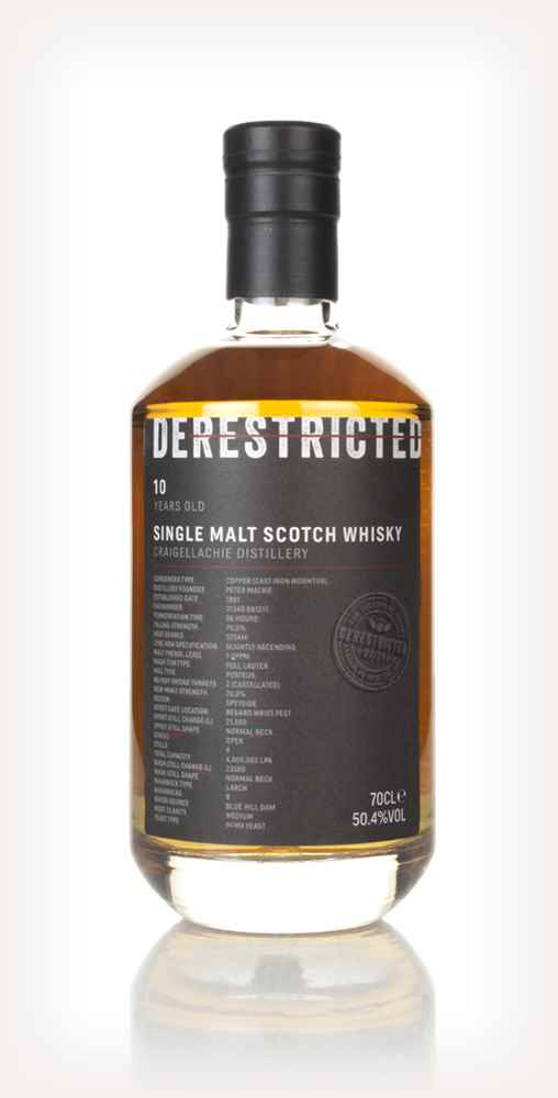 Craigellachie 10 Year Old - Derestricted Scotch Whisky | 700ML