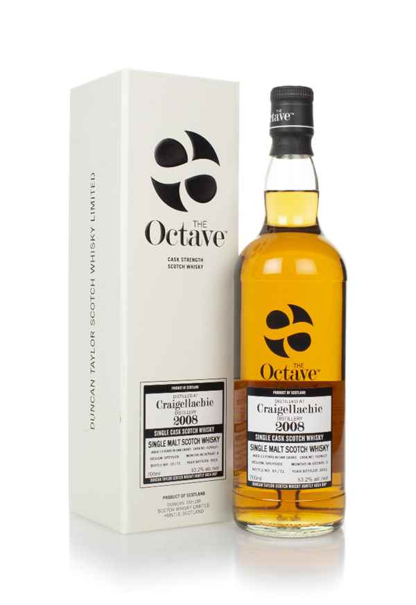 Craigellachie 13 Year Old 2008 (cask 7529523) - The Octave (Duncan Taylor) Scotch Whisky | 700ML