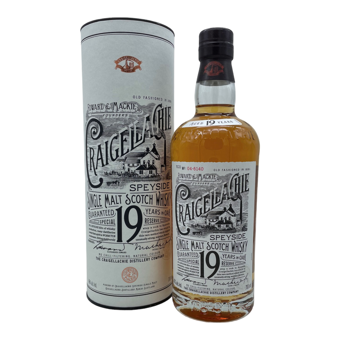 Craigellachie Special Reserve 19 Year Old, Batch No. 04-6140 Scotch Whisky | 700ML