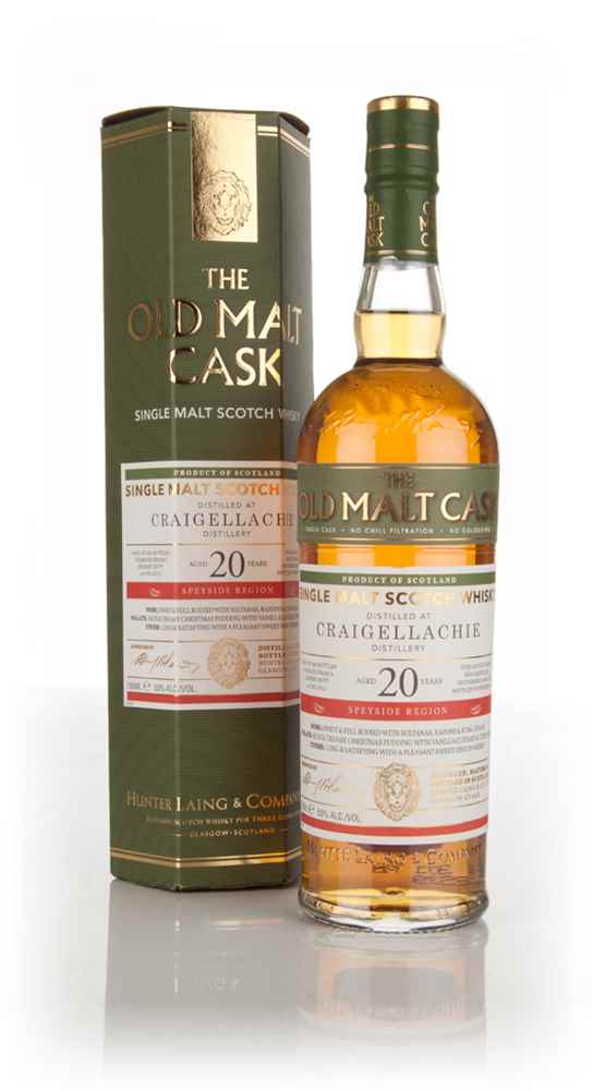 Craigellachie 20 Year Old 1995 (cask 12112) - Old Malt Cask (Hunter Laing) Scotch Whisky | 700ML at CaskCartel.com