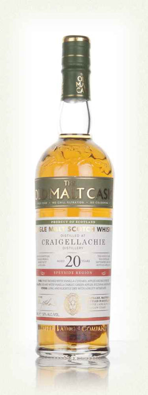 Craigellachie 20 Year Old Old Malt Cask Single Malt Scotch Whisky - CaskCartel.com