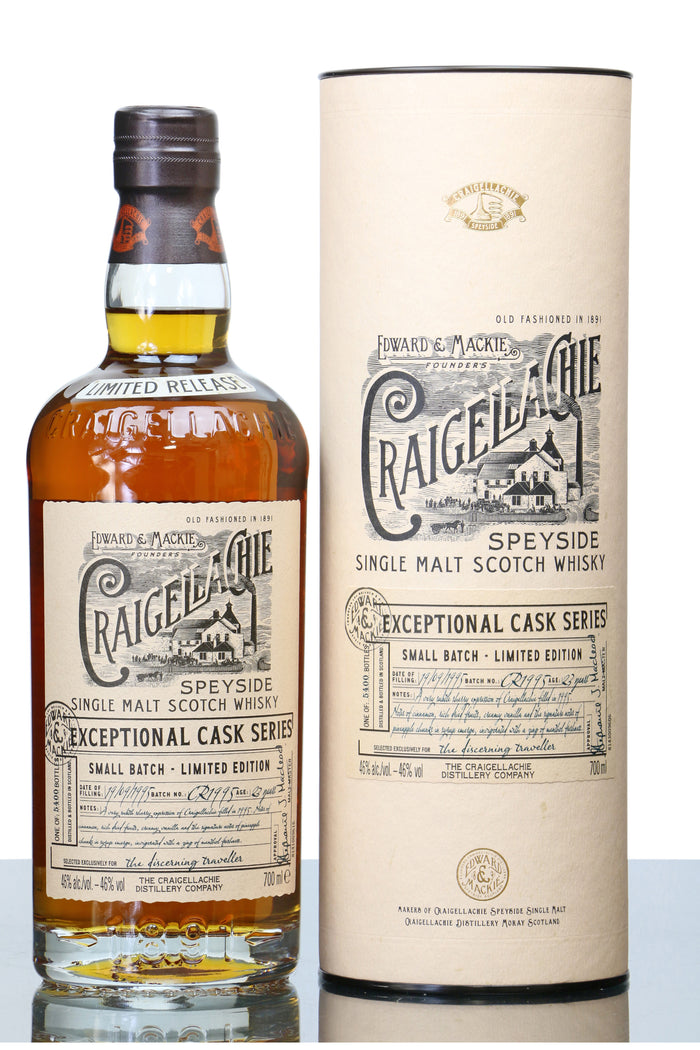 Craigellachie 23 Year Old, Batch CR 1995, Exceptional Cask Series Scotch Whisky | 700ML