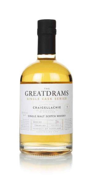 Craigellachie 7 Year Old 2013 - Single Cask Series (GreatDrams) Whisky | 500ML at CaskCartel.com
