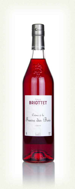 Edmond Briottet Crème à la Fraise des Bois (Wild Strawberry ) Liqueur | 700ML at CaskCartel.com