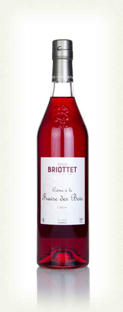 Edmond Briottet Crème à la Fraise des Bois (Wild Strawberry ) Liqueur | 700ML