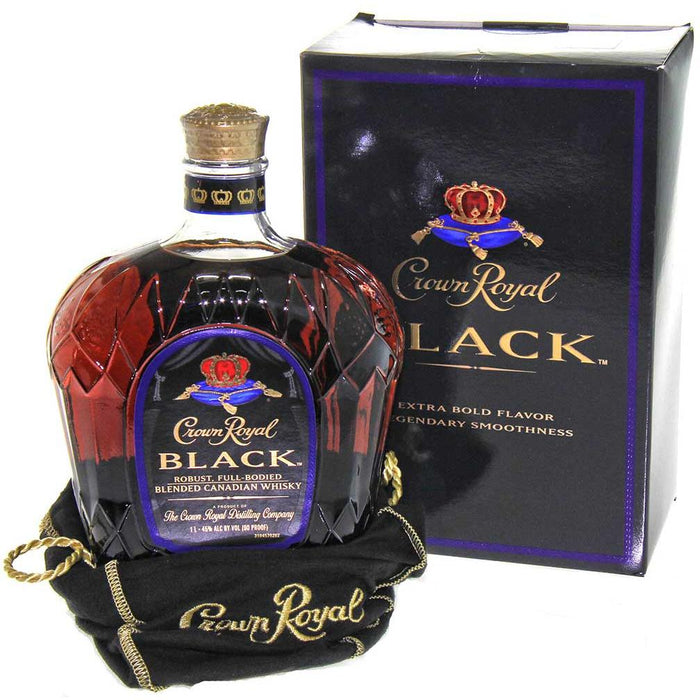 Crown Royal Black Blended Canadian Whiskey | 1L