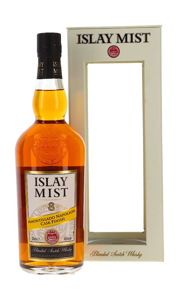 Islay Mist 8 Year Old Amontillado Napoleon Cask Finish Scotch Whisky | 700ML at CaskCartel.com