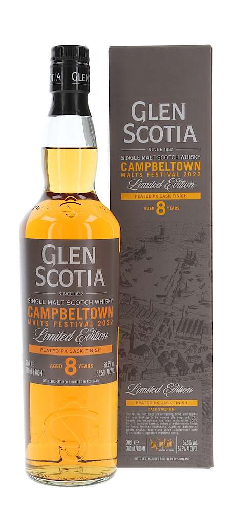 Glen Scotia 8 Year Old (D.2013, B.2022) Campbeltown Malts Festival Scotch Whisky | 700ML at CaskCartel.com