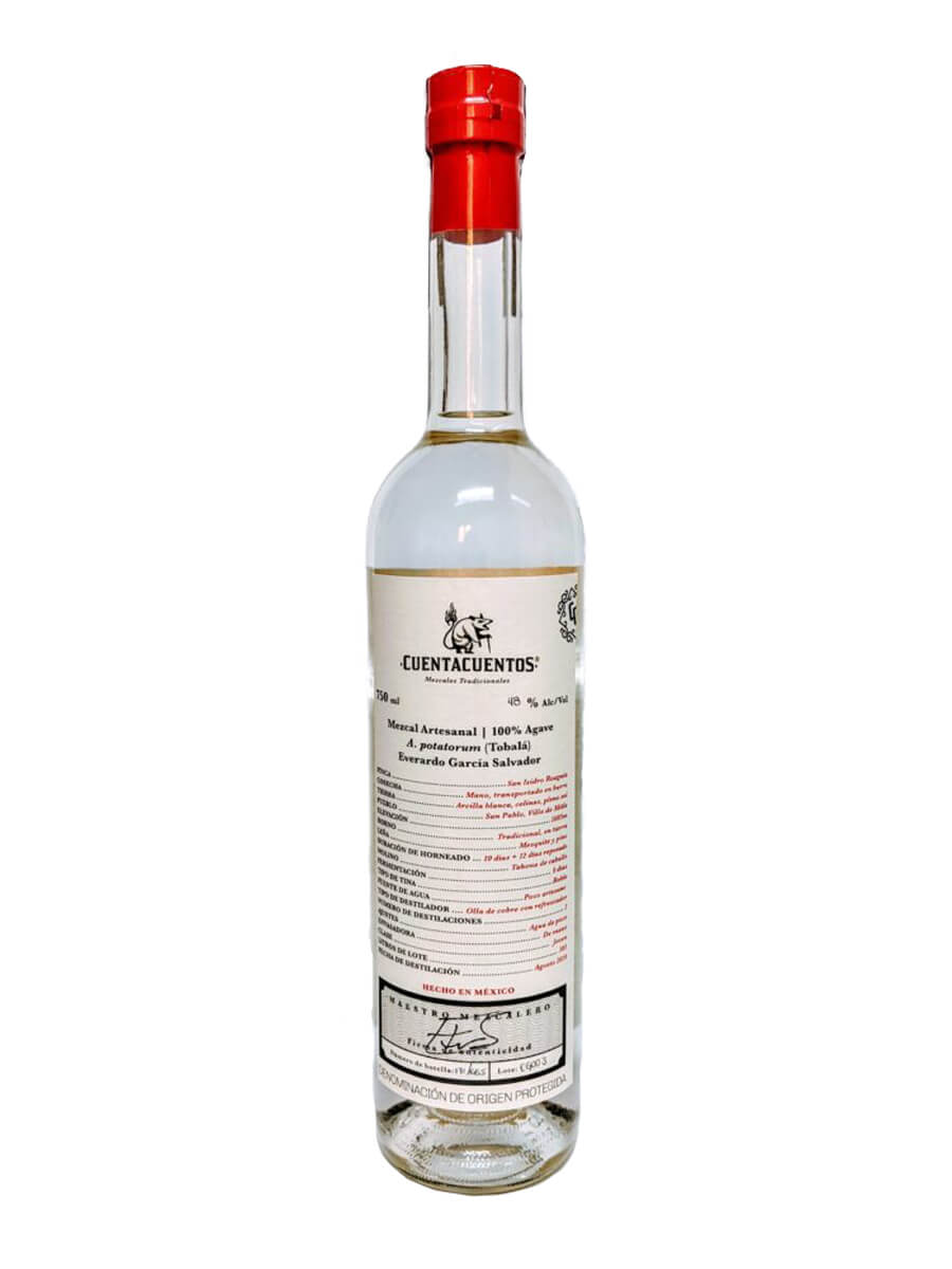 Cuentacuentos Tobala Everardo G Salvador Artesanal Mezcal at CaskCartel.com