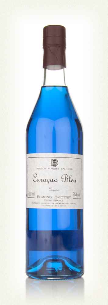 Edmond Briottet Curaçao Bleu (Blue Curaçao) Liqueur | 700ML