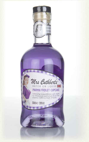 Mrs Cuthbert's Parma Violet Cupcake Gin Liqueur | 500ML at CaskCartel.com