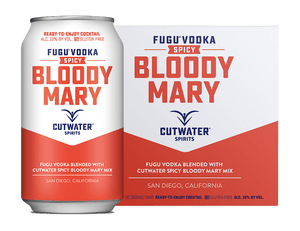 Cutwater | Fugu Vodka Spicy Bloody Mary (4) Pack Cans CaskCartel com