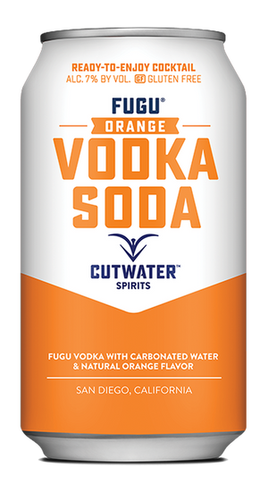 Cutwater Spirits Fugu Orange Vodka Soda 4 Pack Ready-To-Enjoy Cocktails at CaskCartel.com