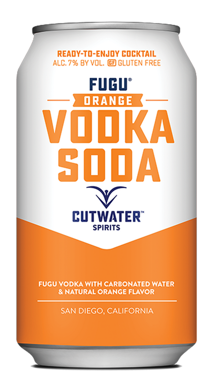 Cutwater | Fugu Orange Vodka Soda (4) Pack