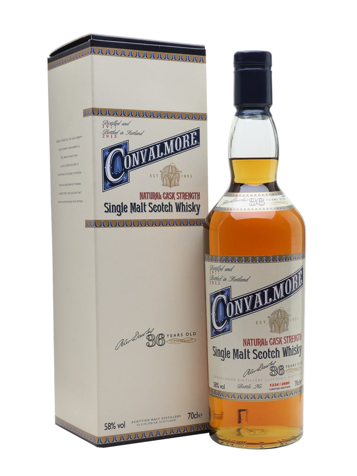 Convalmore 1977 36 Year Old Speyside Single Malt Scotch Whisky | 700ML