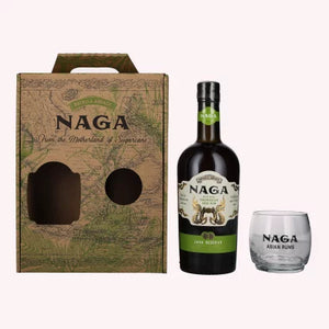 Naga Double Cask Indonesian Gift pack Rum | 700ML at CaskCartel.com