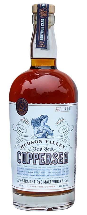 Coppersea Distilling New York Hudson Valley Raw Rye Whisky