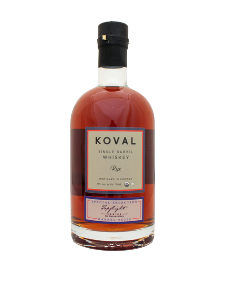 KOVAL Cask Strength Rye S1B36 Single Barrel Whiskey at CaskCartel.com