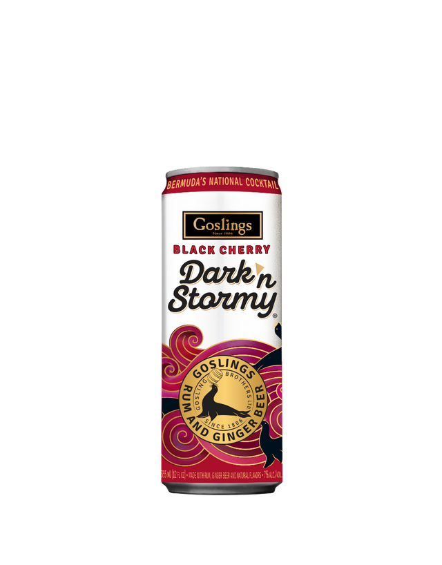 Goslings Black Cherry Dark N Stormy Cocktail | 4x355ML at CaskCartel.com