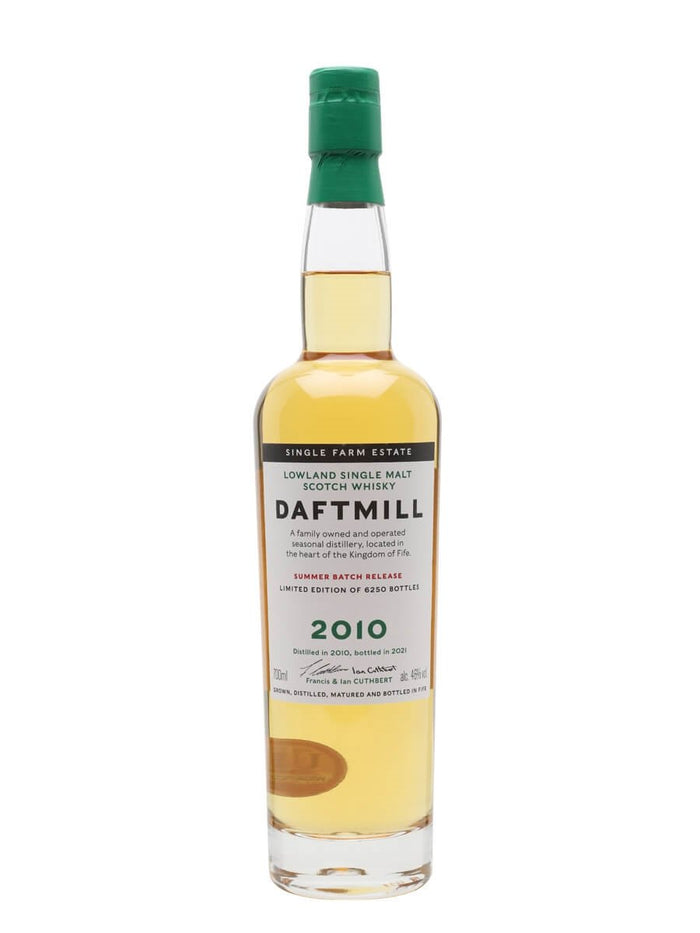 Daftmill 2010 Summer Batch Release Bot.2021 Lowland Single Malt Scotch Whiskey | 700ML