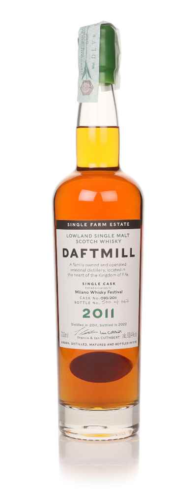 Daftmill 2011 (cask 095/2011) Single Cask - Milano Whisky Festival Exclusive Scotch Whisky | 700ML