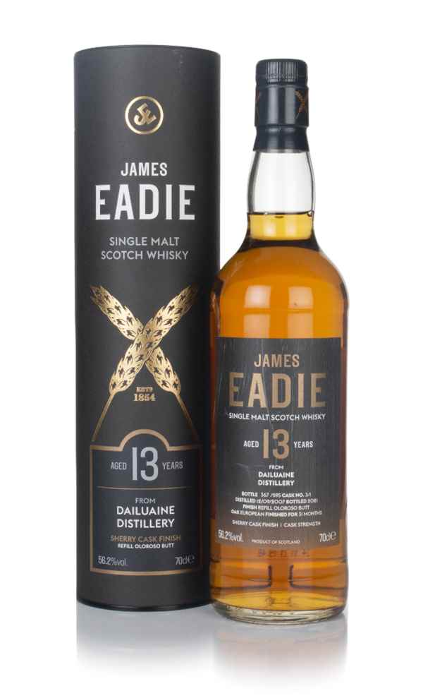 Dailuaine 13 Year Old 2007 (cask 3/1) - James Eadie Scotch Whisky | 700ML
