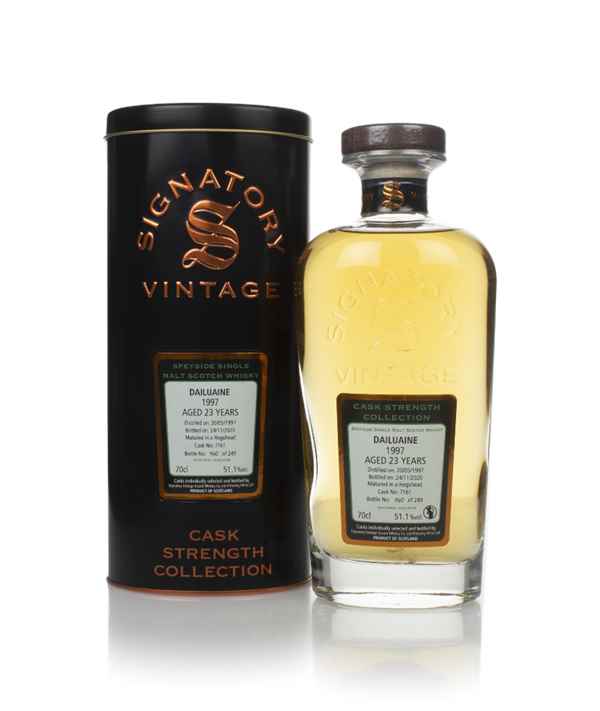 Dailuaine 23 Year Old 1997 (cask 7161) - Cask Strength Collection (Signatory) Scotch Whisky | 700ML at CaskCartel.com