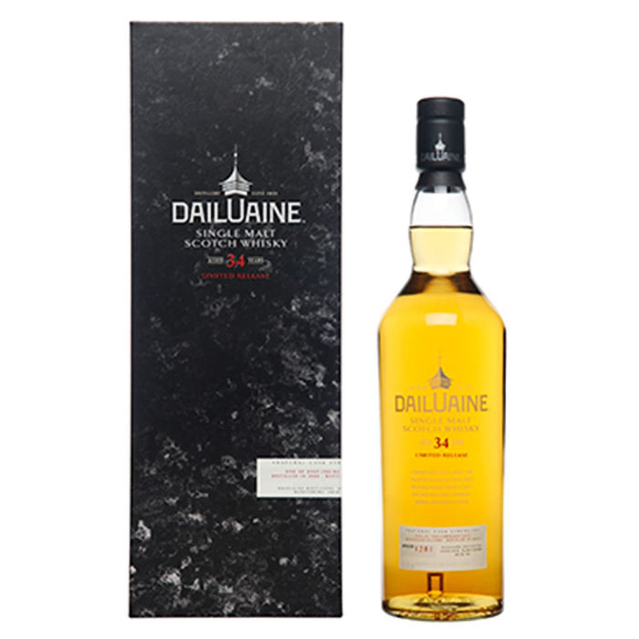 Dailuaine Limited Release 34 Year Old Natural Cask Strength Single Malt Scotch Whisky