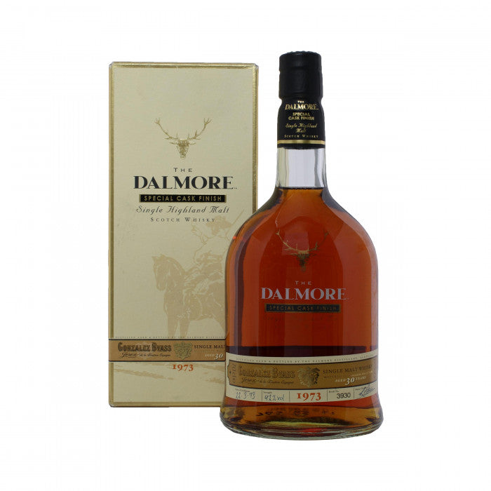 Dalmore 1973 30 Year Old Gonzalez Byass Sherry Cask Finish Single Malt Scotch Whisky