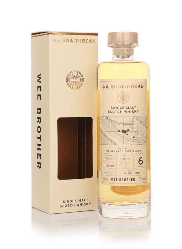 Dalmunach 6 Year Old 2016 - Wee Brother (Na Braithrean) Scotch Whisky | 700ML at CaskCartel.com