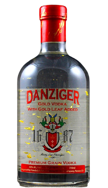 Danziger Gold W/ Gold Leaf Added Vodka at CaskCartel.com
