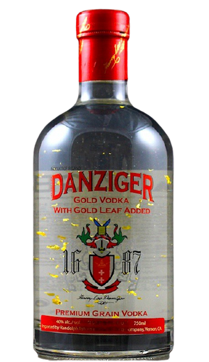 Danziger Gold W/ Gold Leaf Added Vodka at CaskCartel.com