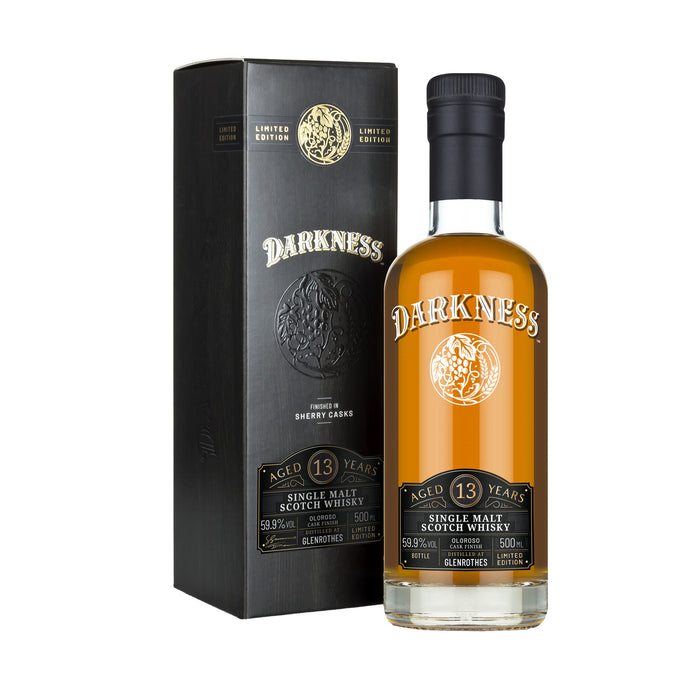 Darkness Glenrothes 13 Year Old Oloroso Cask Finish Scotch Whisky | 500ML