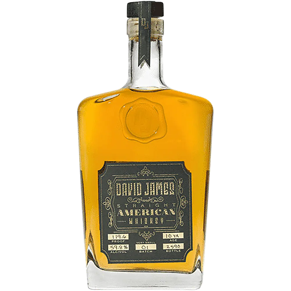 David James Straight American Whiskey at CaskCartel.com  1