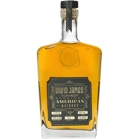 David James Straight American Whiskey at CaskCartel.com  1