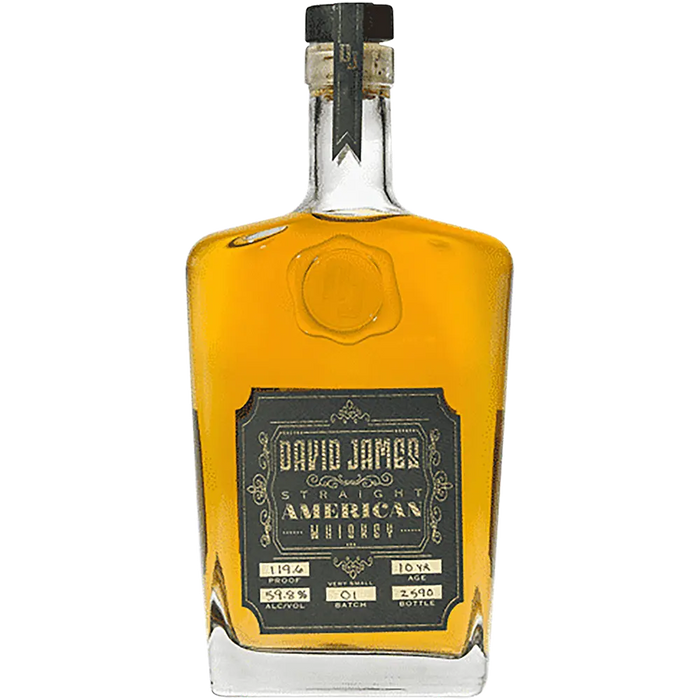 David James Straight American Whiskey