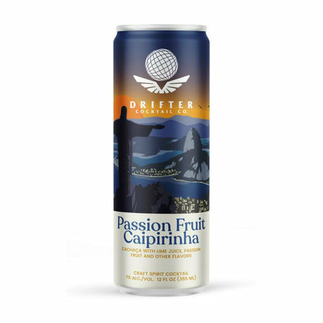Drifter Craft Passion Fruit Caipirinha Cocktail | 4*355ML at CaskCartel.com