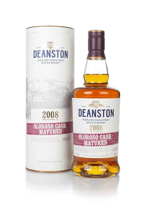 Deanston 12 Year Old 2008 Oloroso Cask Matured Scotch Whisky | 700ML at CaskCartel.com
