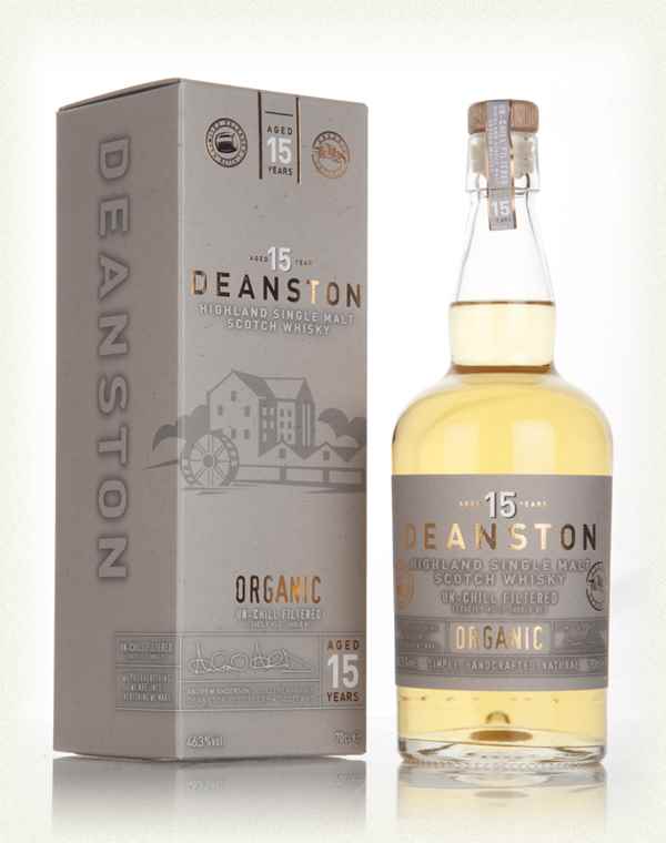 Deanston 15 Year Old Organic  Scotch Whisky | 700ML at CaskCartel.com