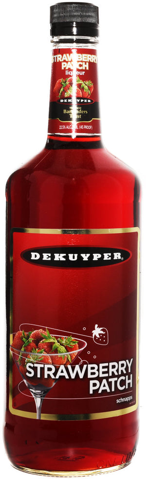 Dekuyper Strawberry Patch Liqueur 1L - CaskCartel.com