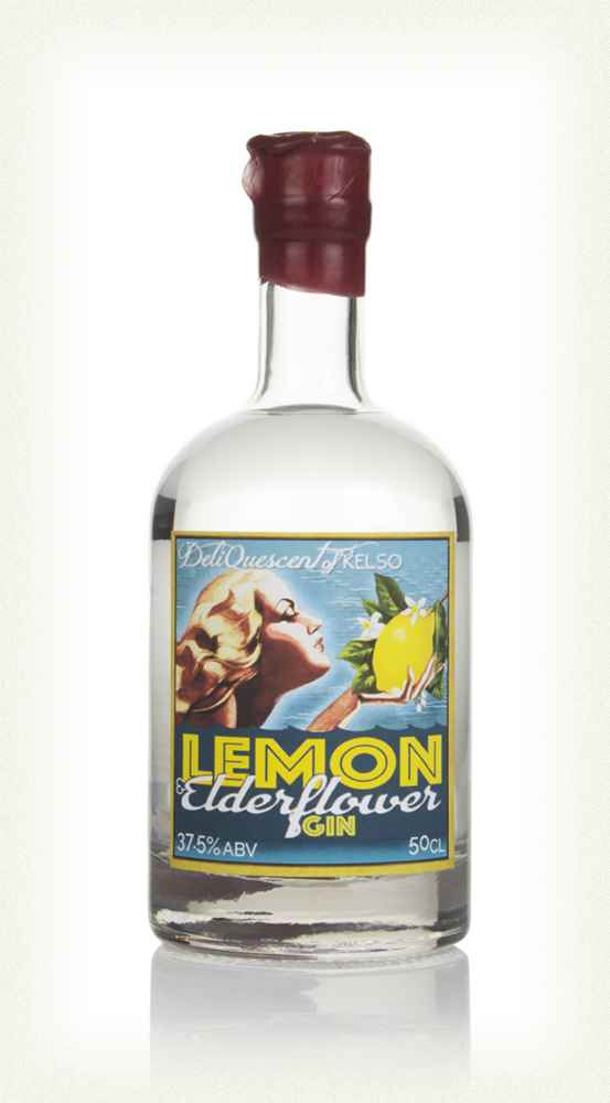 DeliQuescent Lemon & Elderflower Gin | 500ML at CaskCartel.com