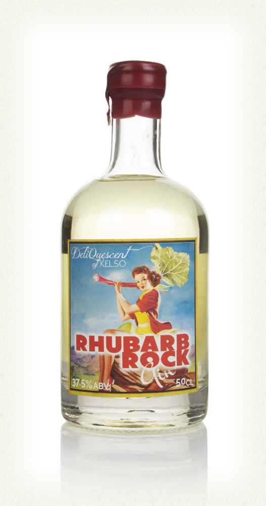 DeliQuescent Rhubarb Rock Gin | 500ML at CaskCartel.com