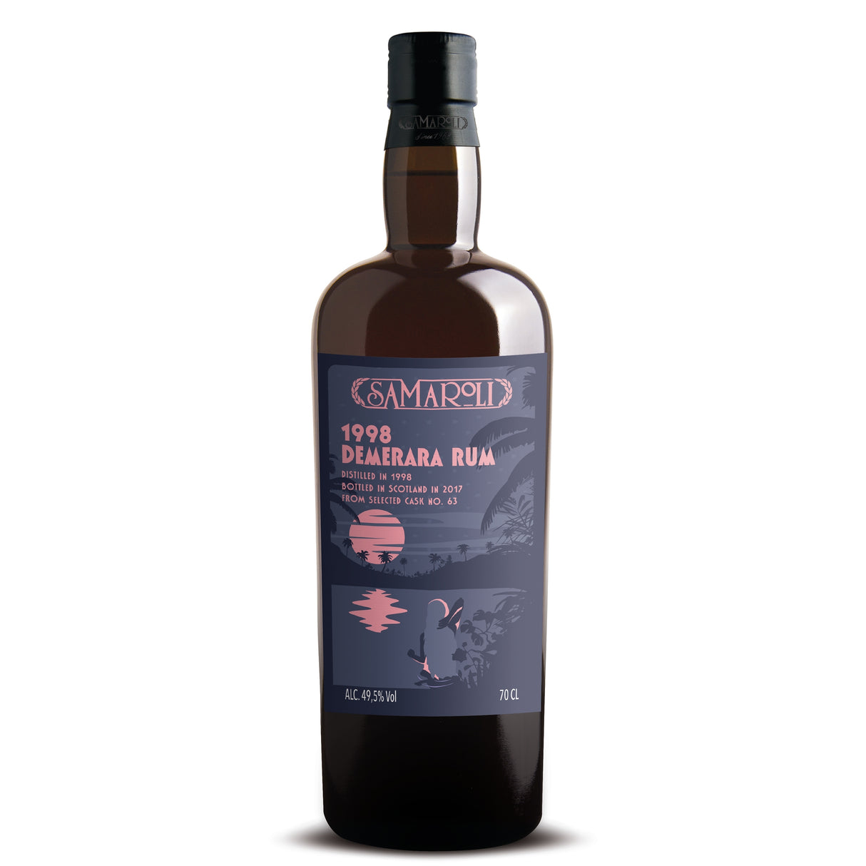 Demerara 1998 (B.2017) Samaroli Rum | 700ML at CaskCartel.com